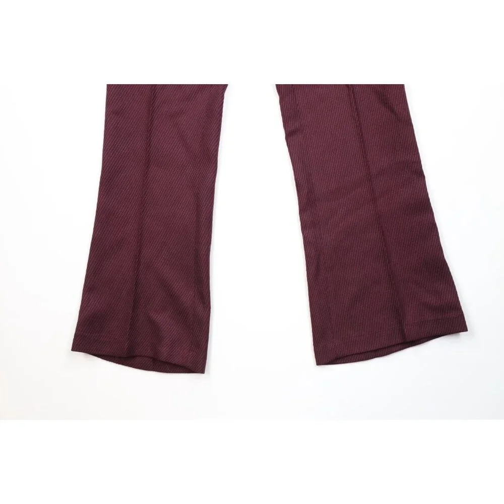 Vintage 70s Lee Mens 34x31 Whipcord Ribbed Knit Corduroy Bell Bottoms Pants USA - Picture 4 of 12